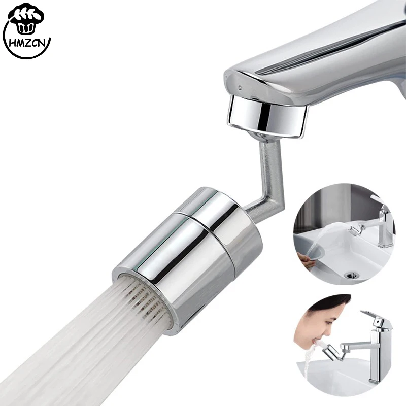 360° Universal Kitchen Faucet Antisplash Aerator Bathroom Tap