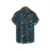 New Fashion Men's 3D Printed Shirt Summer Short Sleeve Single Row Button Loose Oversized Plant Pattern Trend 12
