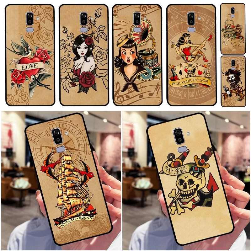 Sailor Retro Art Phone Case Design