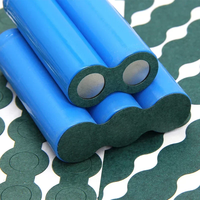 Battery Insulation Gasket 18650 21700 Li-ion Pack 25~1000pcs 1S-8S Cell Barley Adhesive Paper Glue Fish Electrode Insulated Pads