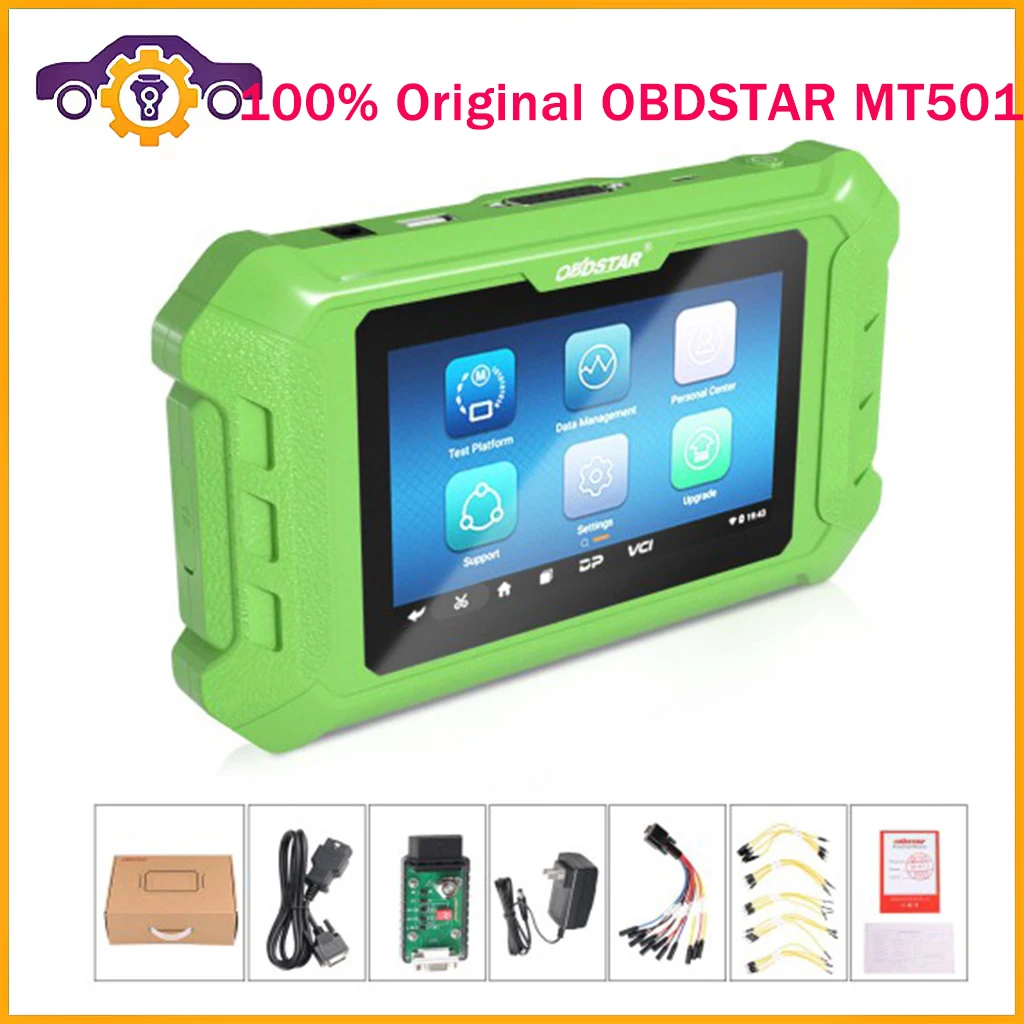 

100% оригинальная испытательная платформа OBDSTAR MT501, 4 типа модулей питания на скамье