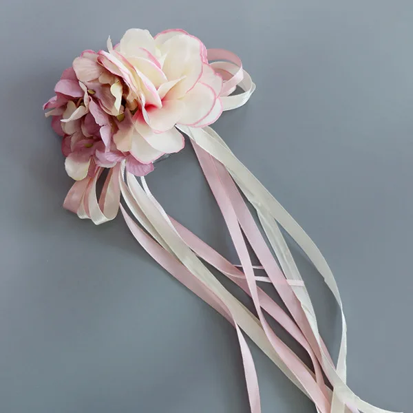 Artificial Flower Wedding Car Decoration Kit Silk Rose Peony
