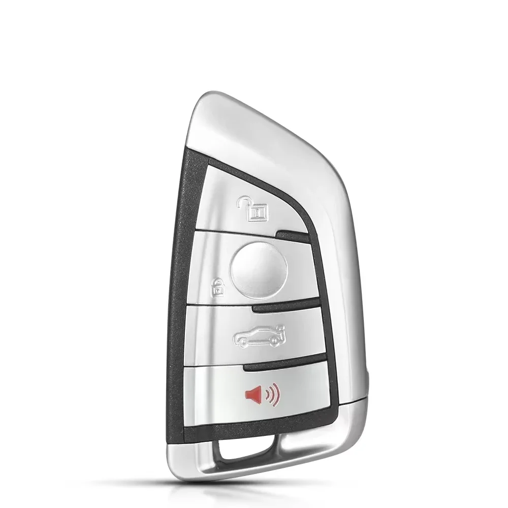 3/4 Button For BMW DBC 1 3 5 7 Series X1 X5 X6 X5M X6M F FEM CAS4 CAS4+ Fob Smart Card Key Shell Insert Blade Fob Case