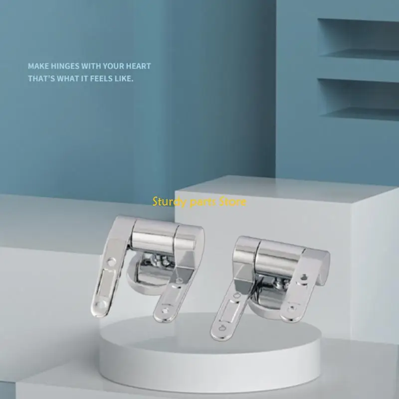 97QC 2pcs/set Convenient Toilet Hinges Toilet Lid Hinges Contemporary