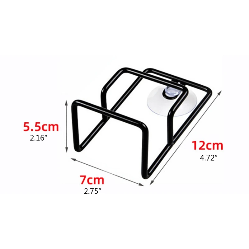 Sink Countertop Rack Wall Mounted Drain Rack Sponge Dishcloth Holder Sink Kitchen Accessories Punch-free