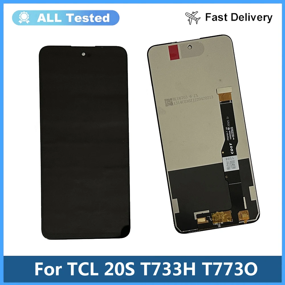 

6.67" Lcd For TCL 20S T733H T773O LCD Display Touch Screen Digitizer For TCL 20 S T733H LCD Sensor Repair Parts