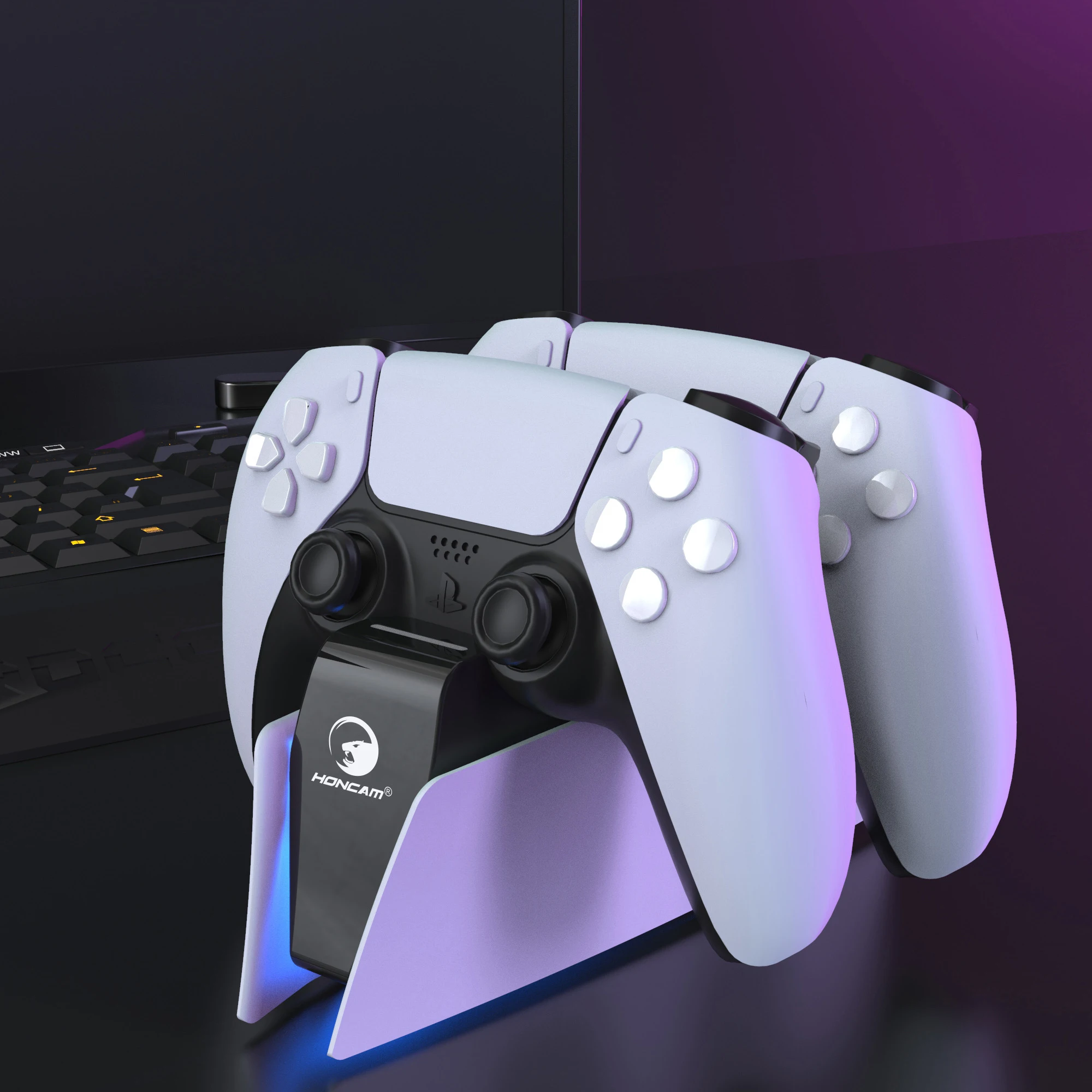 Caricabatterie Rapido Per Controller Ps5 Caricabatterie Doppio Ps5 Caricabatterie Per Gamepad Ps5 Caricabatterie Per Gamepad Ps5