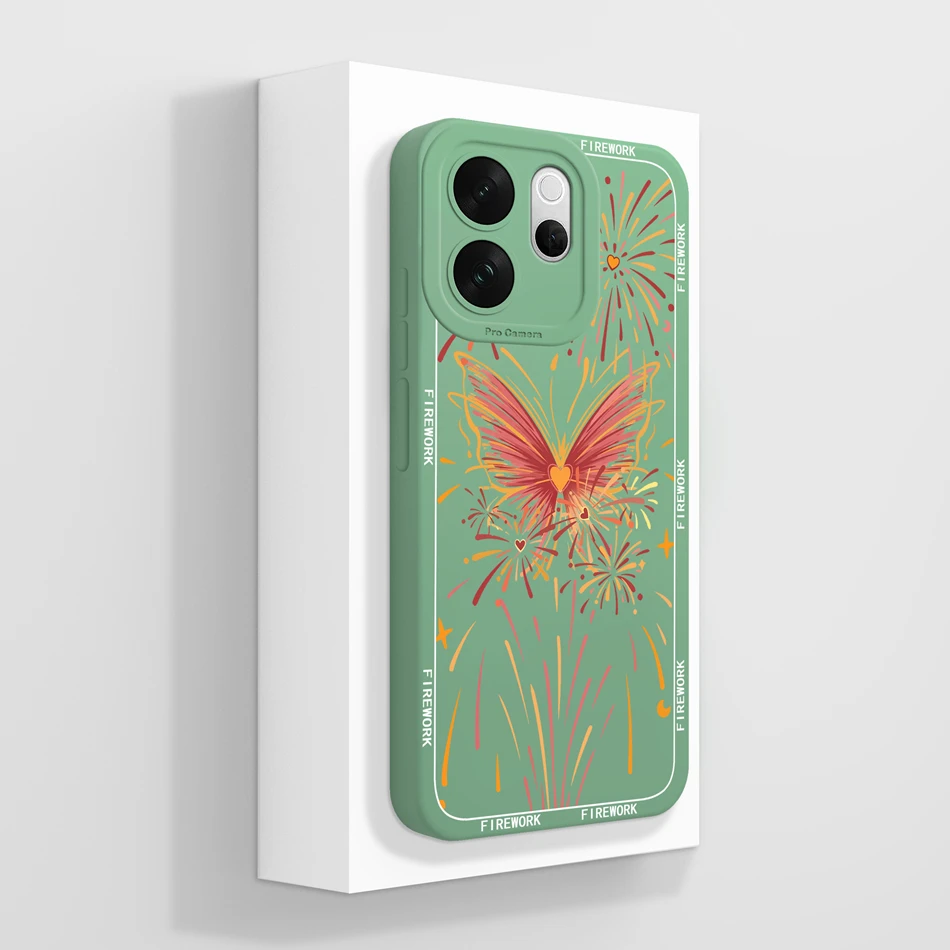 Funny Orange Cat Soft Silicone Phone Case - Full Protection Back Cover