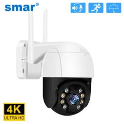 Smar 4MP Wireless PTZ Camera Outdoor 5X Digital Zoom Full Color Night Vision AI Human Detect 2MP WIFI IP Camera Audio ONVIF