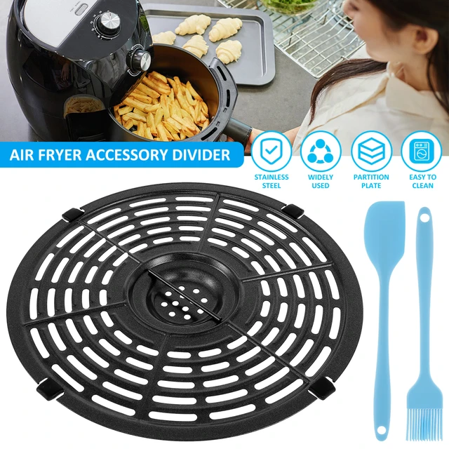 Stainless Steel Air Fryer Accessories  Square Electric Fryer Accessories -  8 Inch - Aliexpress