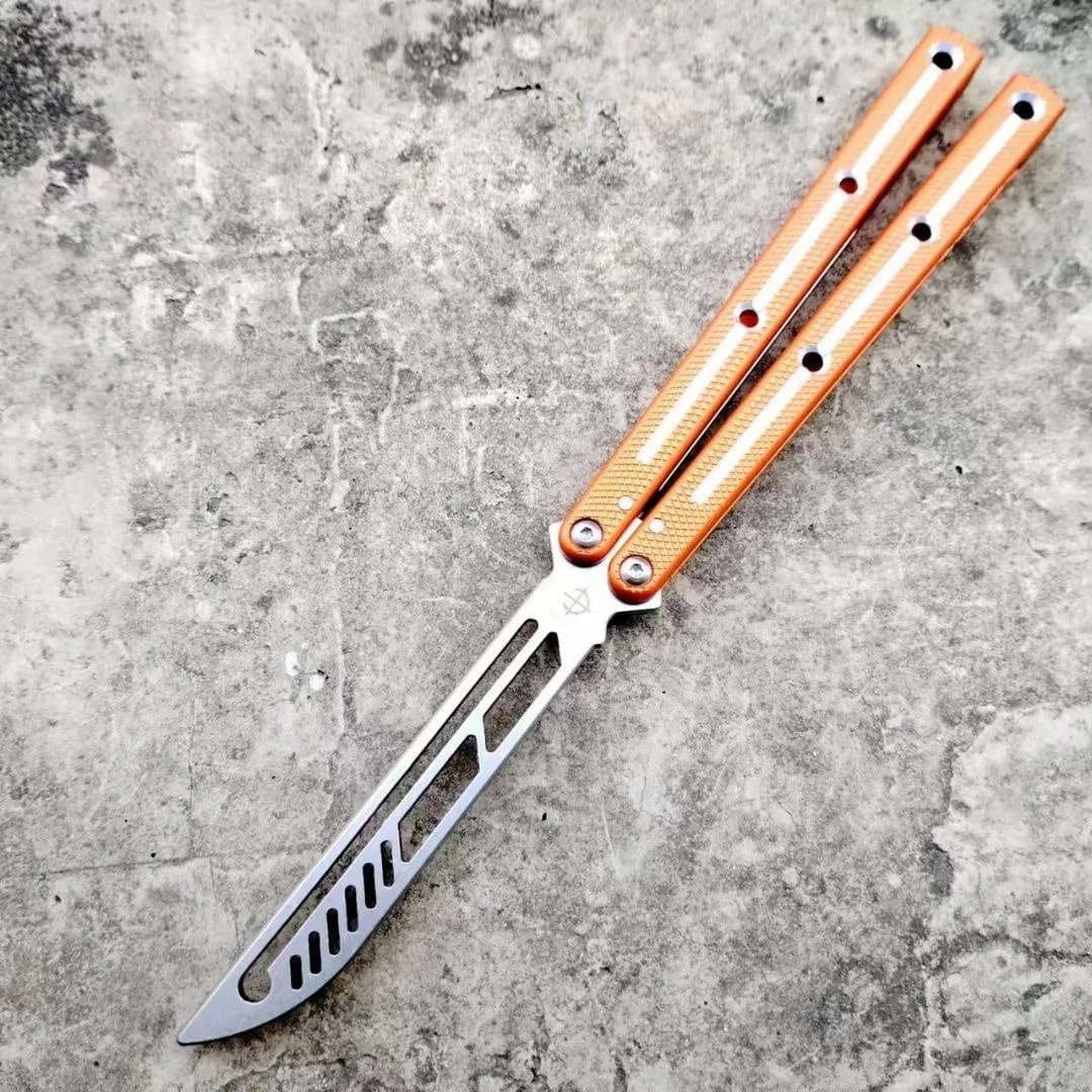 Baliplus Kraken Clone Balisong Trainer 6061 Aluminum Krake Raken V2.5