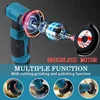 12V Mini Brushless Angle Grinder with Rechargeable Lithium Battery Cordless Polishing Machine Diamond Cutting With accessories 3