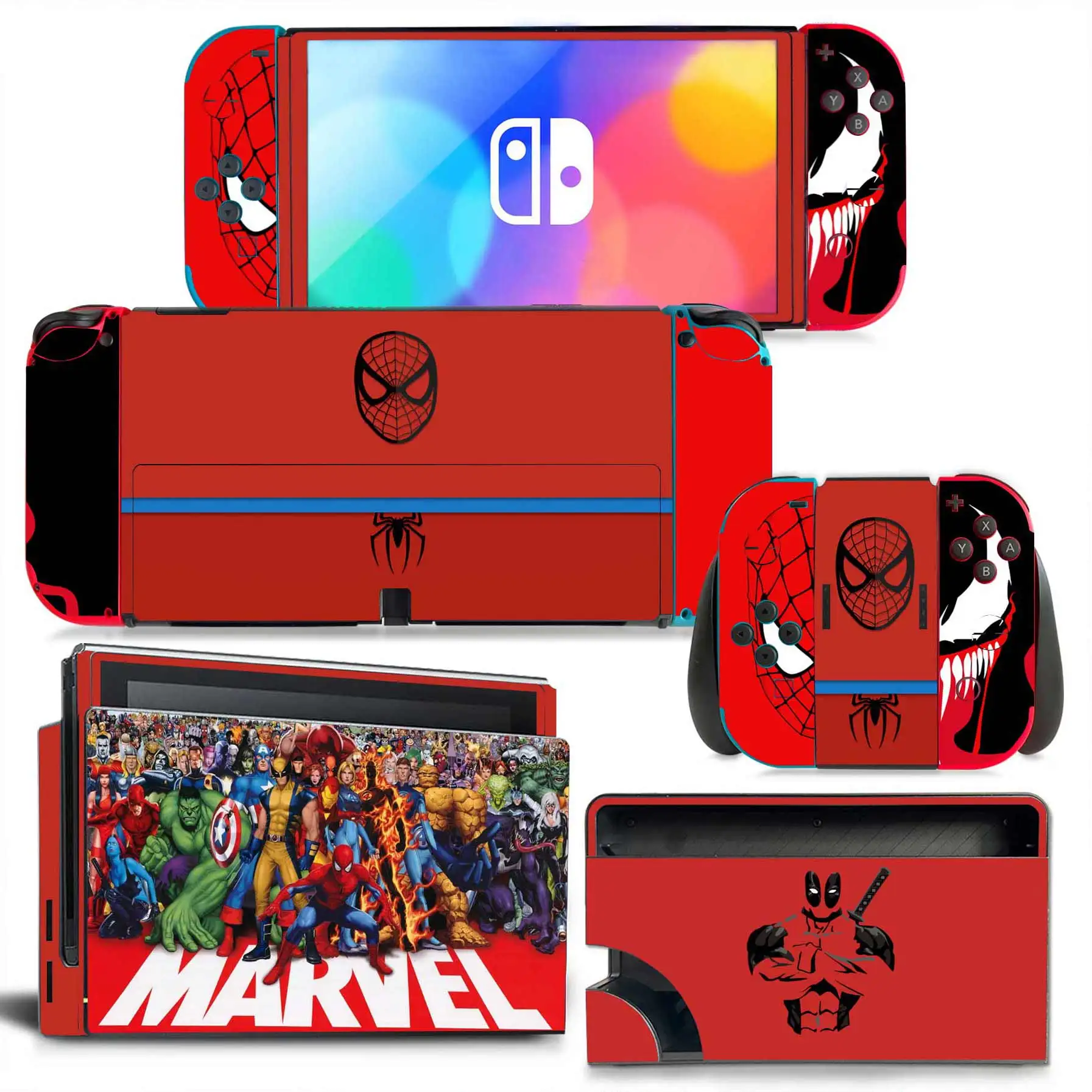 スイッチライト、マリカー、マーベルのカバー