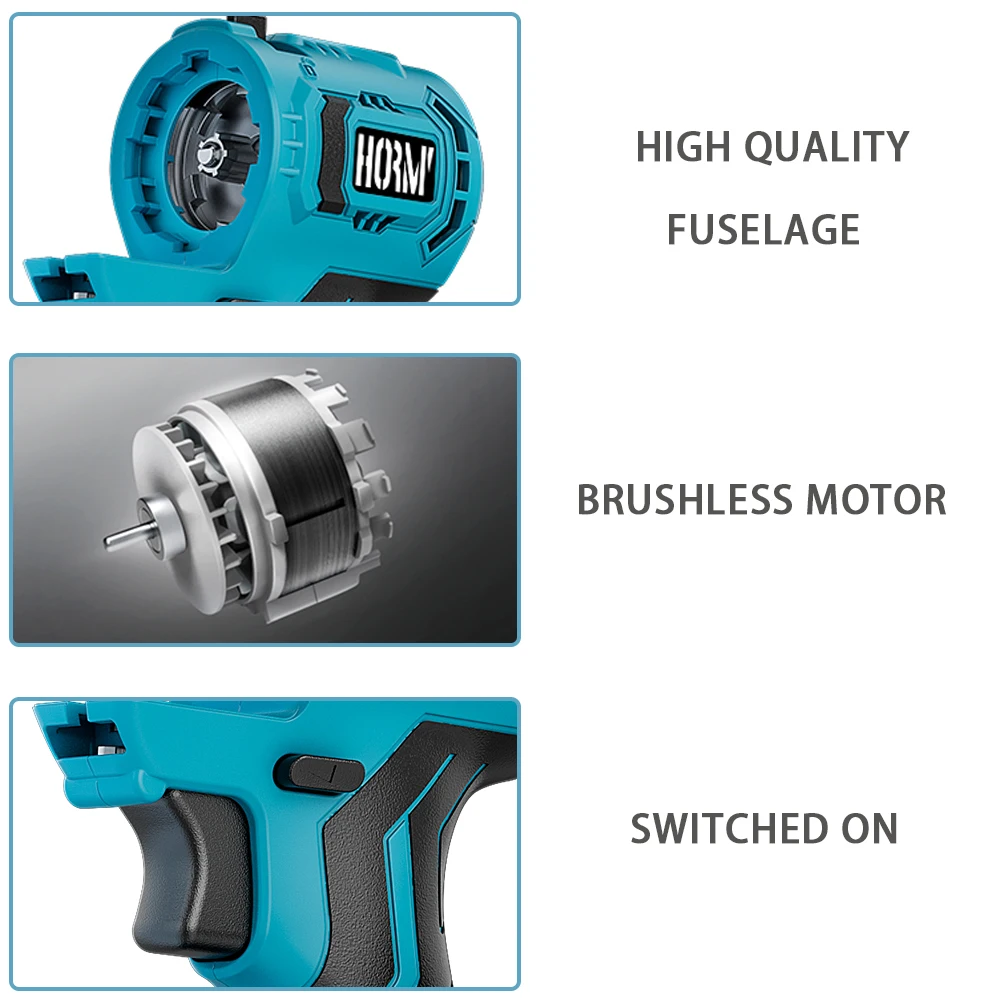 Brushless Electric Treasure Multitool Tools Screwdriver Wrench Impact Drill Polisher Reciprocating Saw Polisher Power Accessory 4