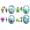 Plants Vs. Zombies Building Blocks Toy Capsules Assembled Bricks Puzzle Peashooter Anime Figure Dolls Model Toy Children Gift 5