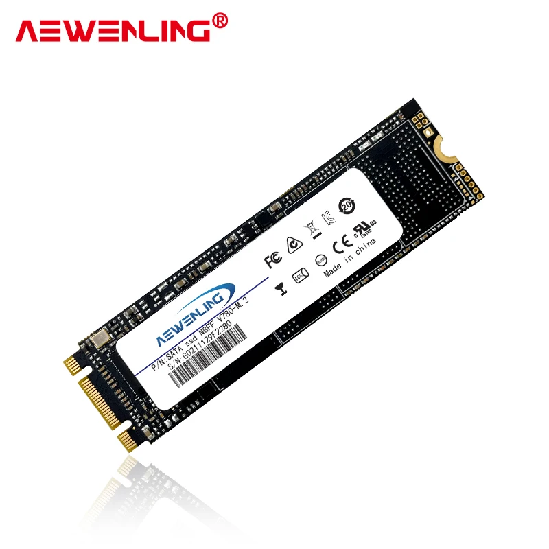 Aewenling M2 ssd M.2 sata 64ギガバイト128ギガバイト256