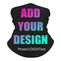 Make Your Own Personalized Customized Tube Bandana Breathable Face Shield Seamless Microfiber Covering Magic Snood Neck Gaiter 1