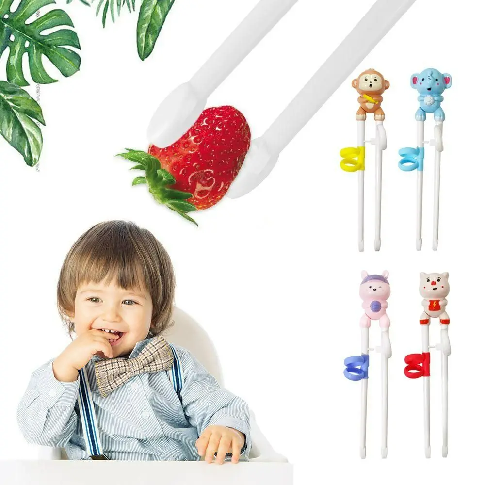 Baby Chopstick Training Helper Set for Kids Eating Learning