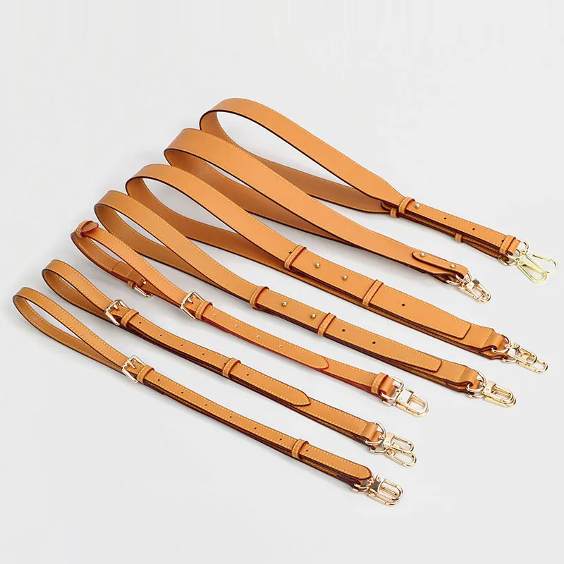 Trendy Cowhide Bag Strap Women Handbag Belt Shoulder Messenger Crossbody Bag Wide Strap Replacement Genuine Leather Bag Strap
