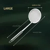 1pc Fat Skimmer Spoon, Stainless Steel Fine Mesh Skimmer, Strainer Spoon For Removing Grease Fat And Foam, Kitchen Tools 5