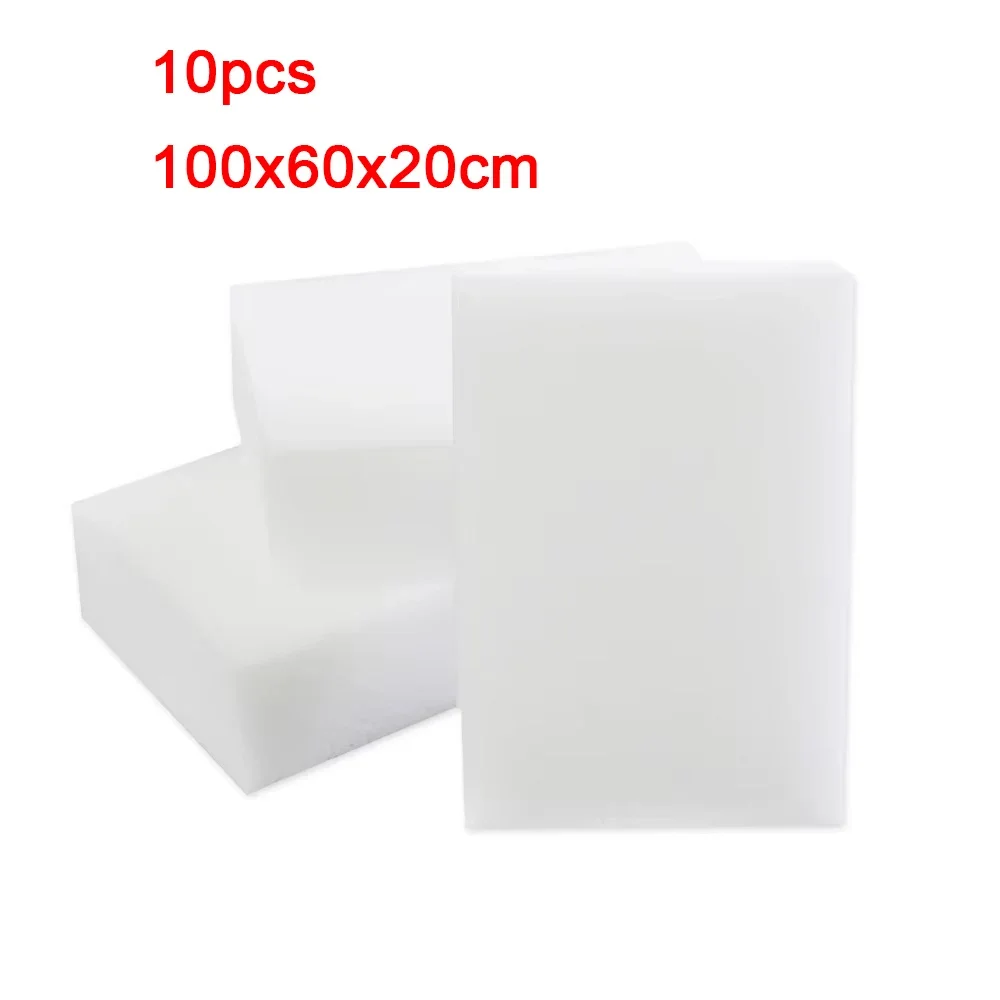 50/30/20/10 шт. Меламінова губка Nano Duster Wipes Масштабована чарівна губка Гумка Кухня Ванна кімната Офіс Інструмент для чищення 100*60*20 мм