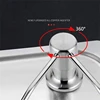 Kitchen Tool Stainless Steel Soap Dispenser with Flexible Silicone Hose for Easy Refills for Bathroom and Kitchen 6