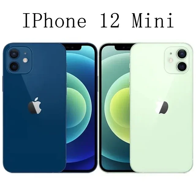 Unlocked Original Apple iPhone 12 mini 5.4" 4G 5G 64GB/128GB/256GB ROM Dual 12MP A14 Chip IOS LTE IPhone 12 mini Mobile phone