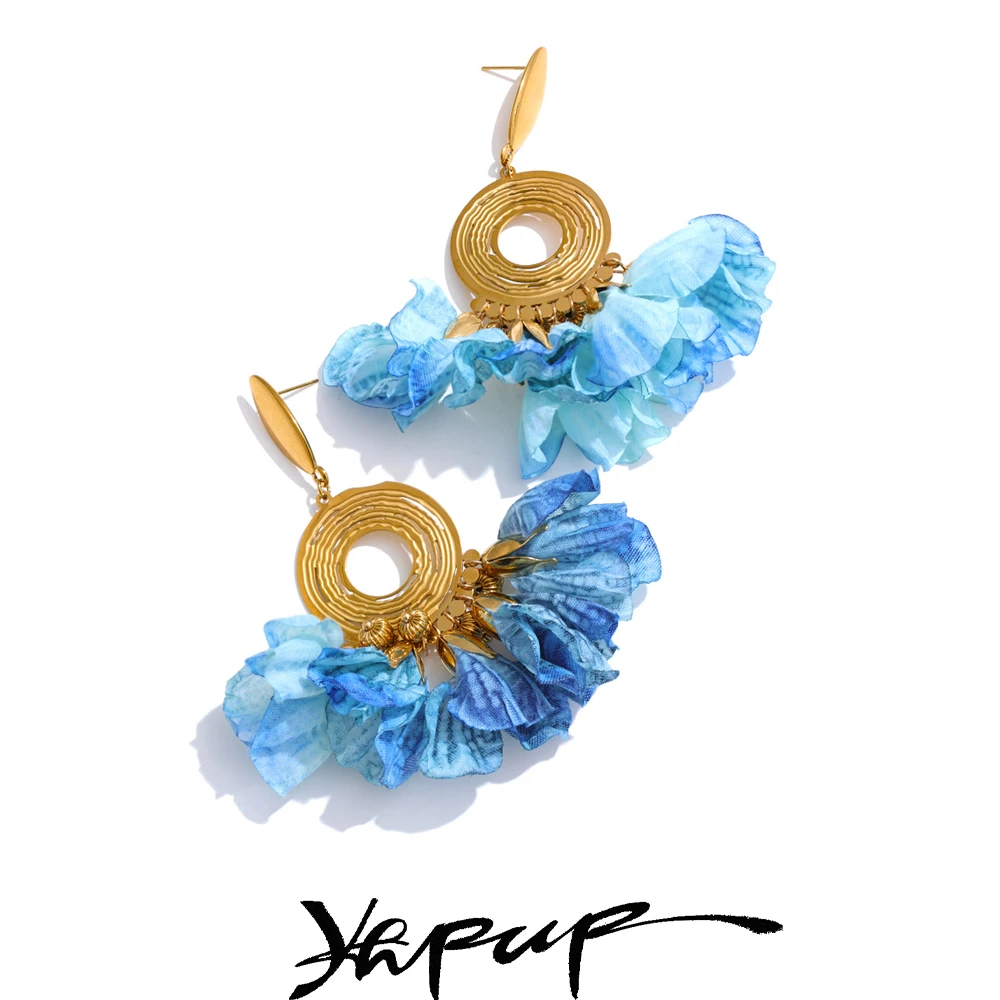 Yhpup Earrings Stainless Steel