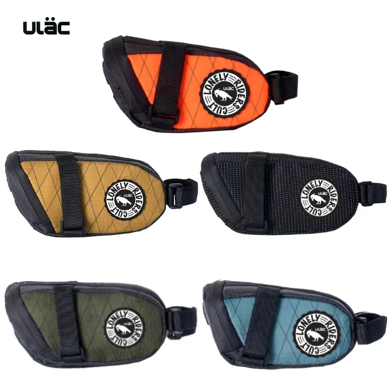 Bike bag ULAC touring bike seatpost bag waterproof nylon bicycle saddle racing road bike storage pannier colorful MTB saddle rear pouch