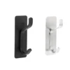 Stainless Steel Adhesive Hooks Bathroom Robe Towel Hanger Rack Clothes Bag Hanging Hook for Kitchen Cabinet, Closet, Room Doors