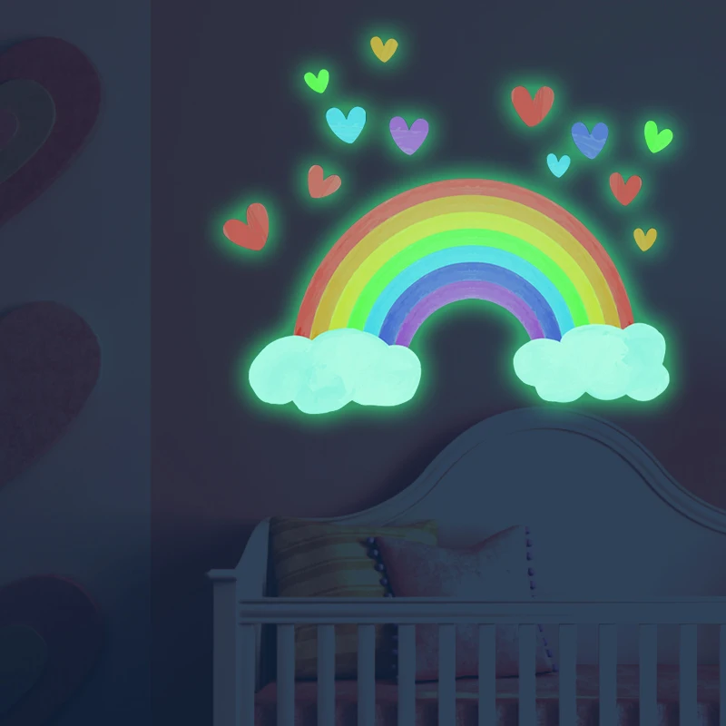 Glow Rainbow Wall Stickers 3