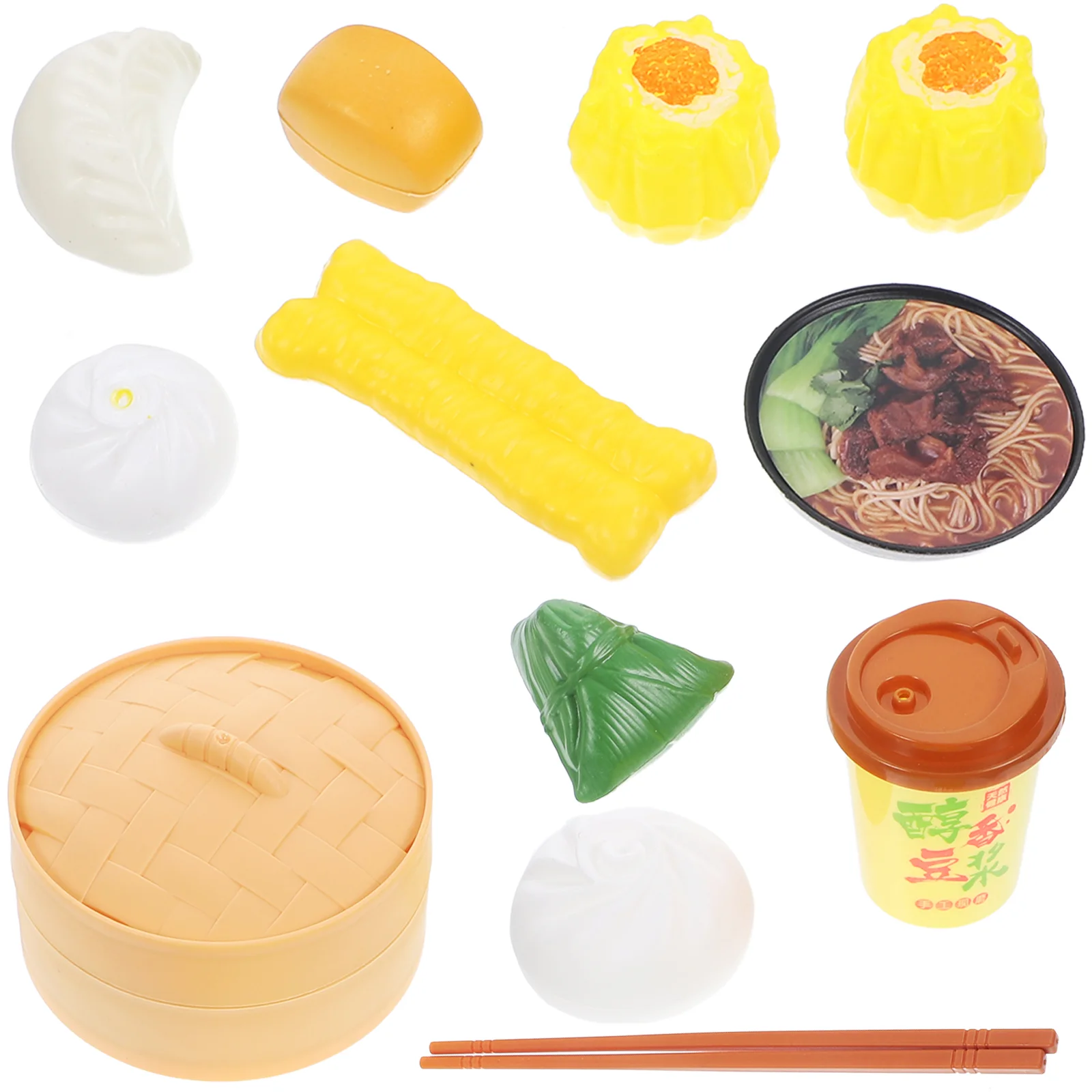 【High-quality】 2 Set Steamer Toy Cooking Toys for Toddlers Food Steamed Buns Plastic Child Kitchen Mini.
