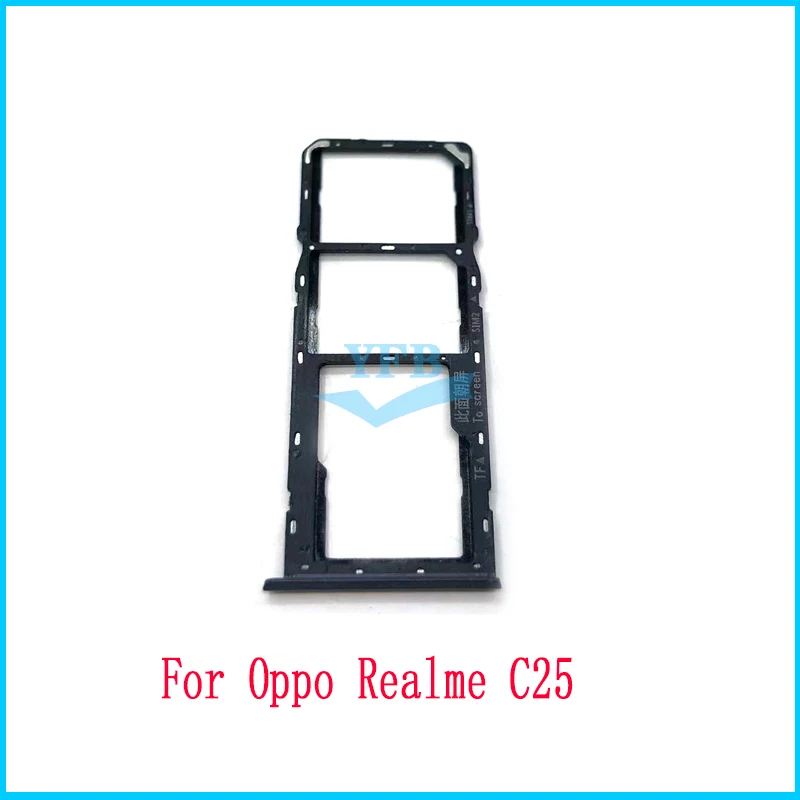 For Oppo Realme C3 C11 / C11 C15 C20 C21 C25 C21Y C25Y C30 C30S C31 C33 C35 C51 SIM Card Tray Slot Holder Adapter Socket blank sim card sim card converter