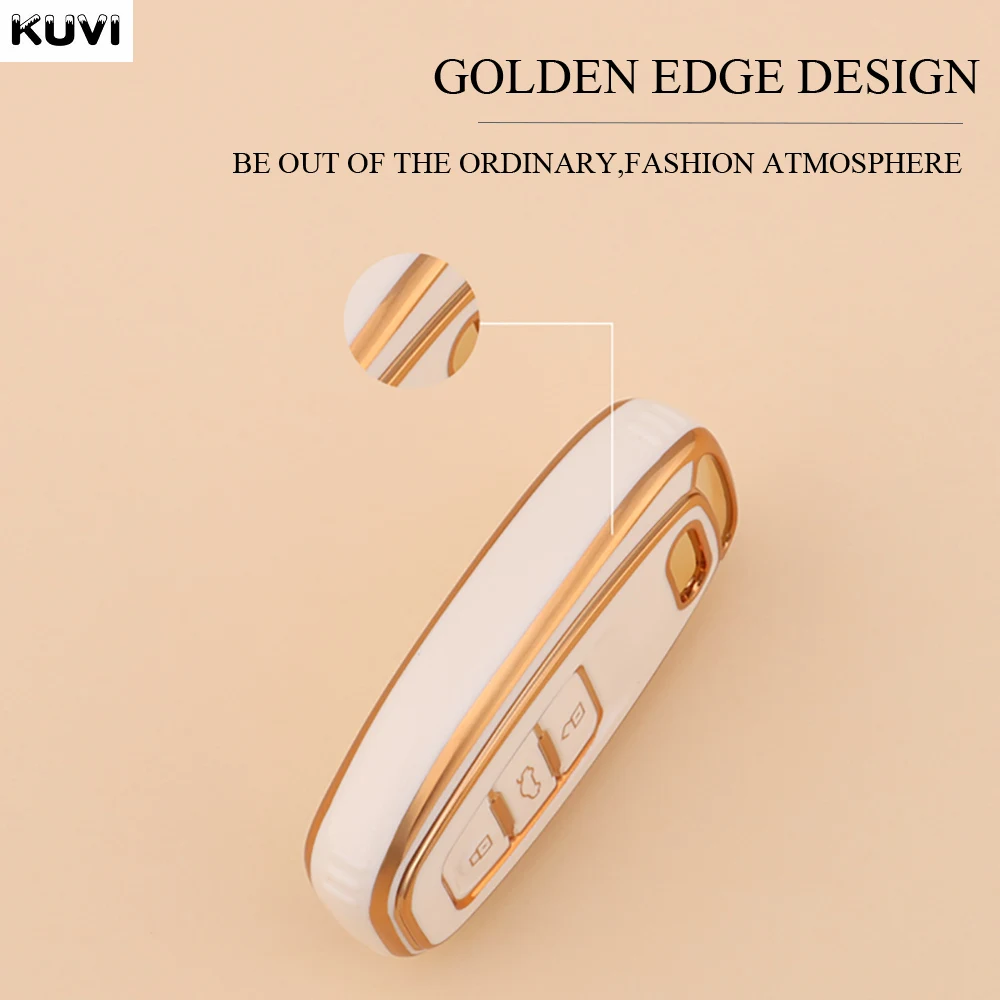 Key Case Key Case Cover Car Key Shell New TPU 6D Plating Car Remote Smart Key Cover Case Shell For Audi A1 A3 A4 A5 A6 A7 A8 Quattro Q3 Q5 Q7 2009-2015 Accessories