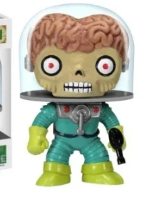 Funko Pop MARS ATTACKS MARTIAN 01# Vinyl Figure Doll 10cm Action & Toy Figures Collectible Model Toys for Children Gifts