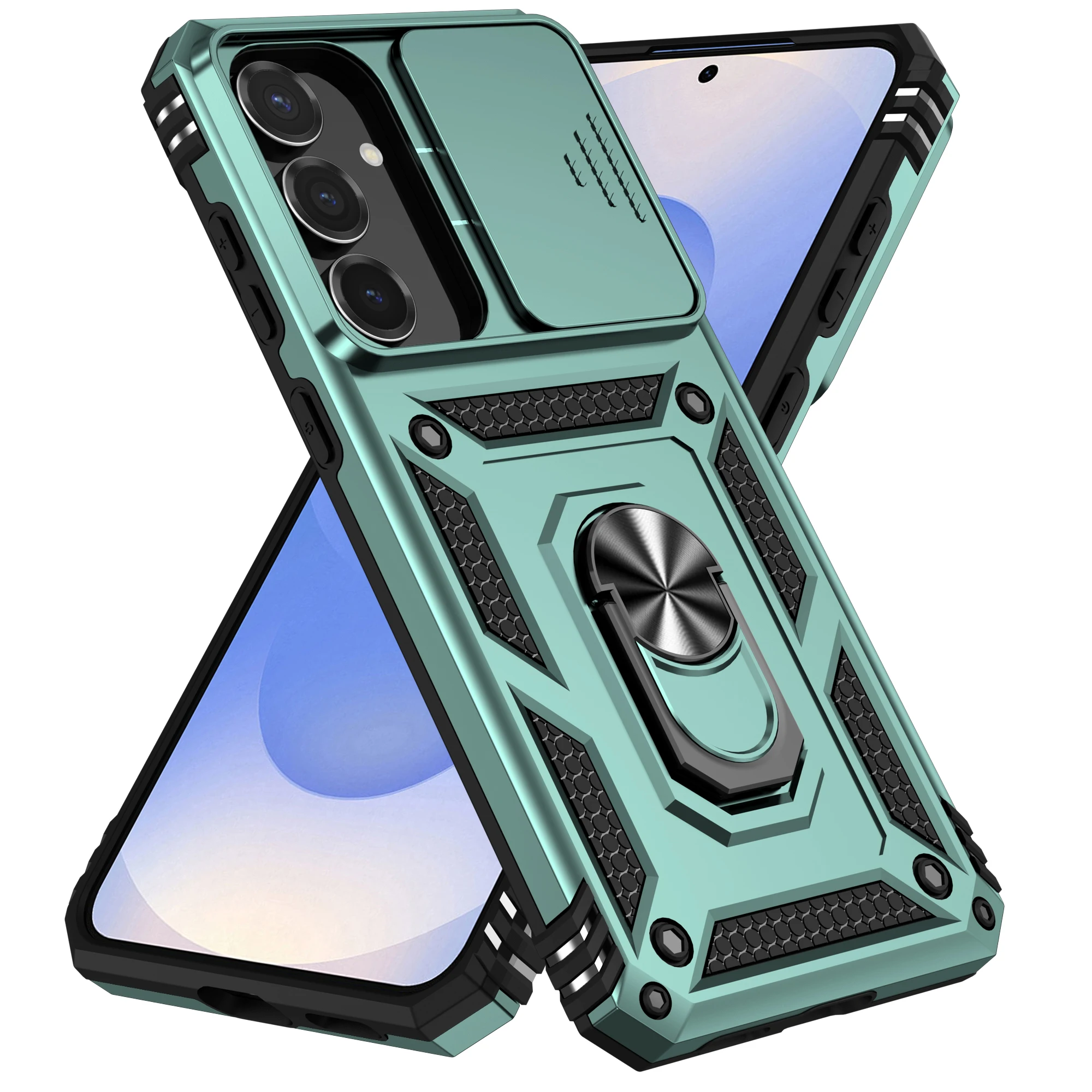 Enhanced Slide Camera Lens Armor Shockproof Case