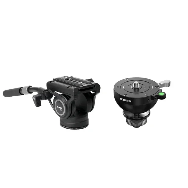 YC Onion COCONUT 75mm Bowl Head Fluid Head Compatible With Most 75mm Bowl Tripod Professional Video Tripod