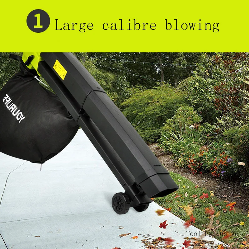 Garden Leaf Blower High-power Portable Garden Leaf Shredder 3 In 1 Blower 3000W And Suction Dual Purpose Blow air blower electric blower