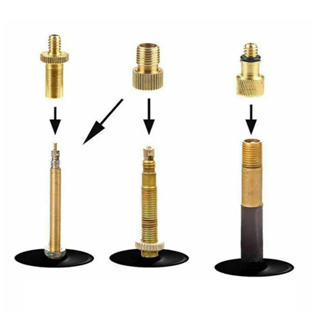 valve adapter for bike tire