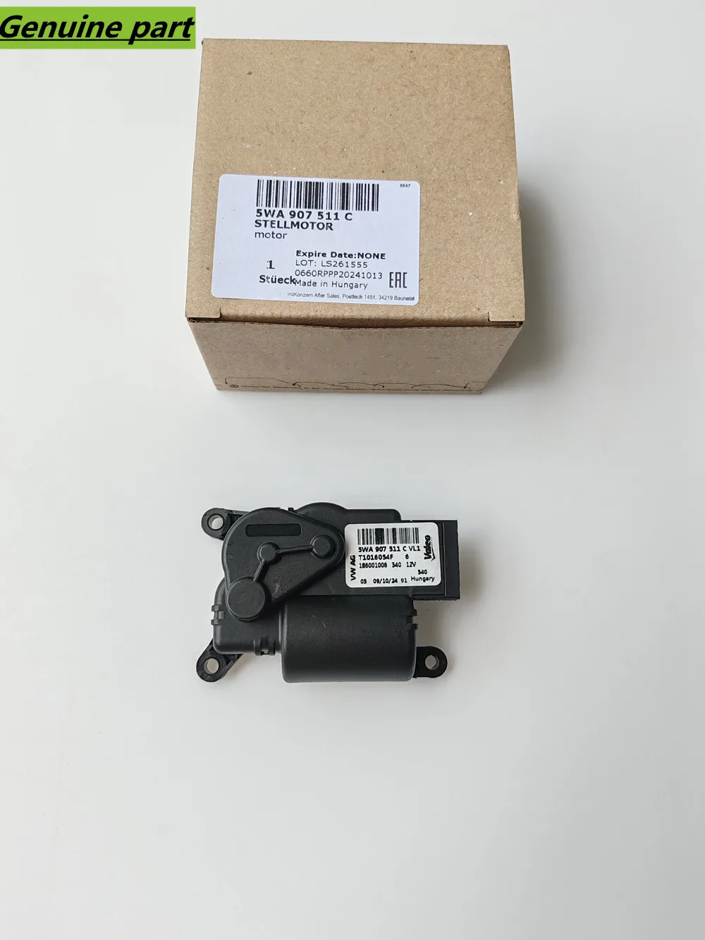 5Q0907511A / 5Q0907511K / 5WA907511C HVAC A/C Heater Door Flap Actuator Motor Unit for VW Audi Skoda Seat
