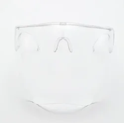 Enhanced Protective Full Face Shield with Spherical Lens (Transparent)
