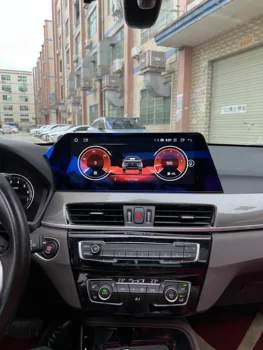 12.3inch Android 13 Snapdragon Car Radio Stereo Video Multimedia Player Autoradio GPS Screen for BMW X1 F48 2016 - 2020 NBT EVO