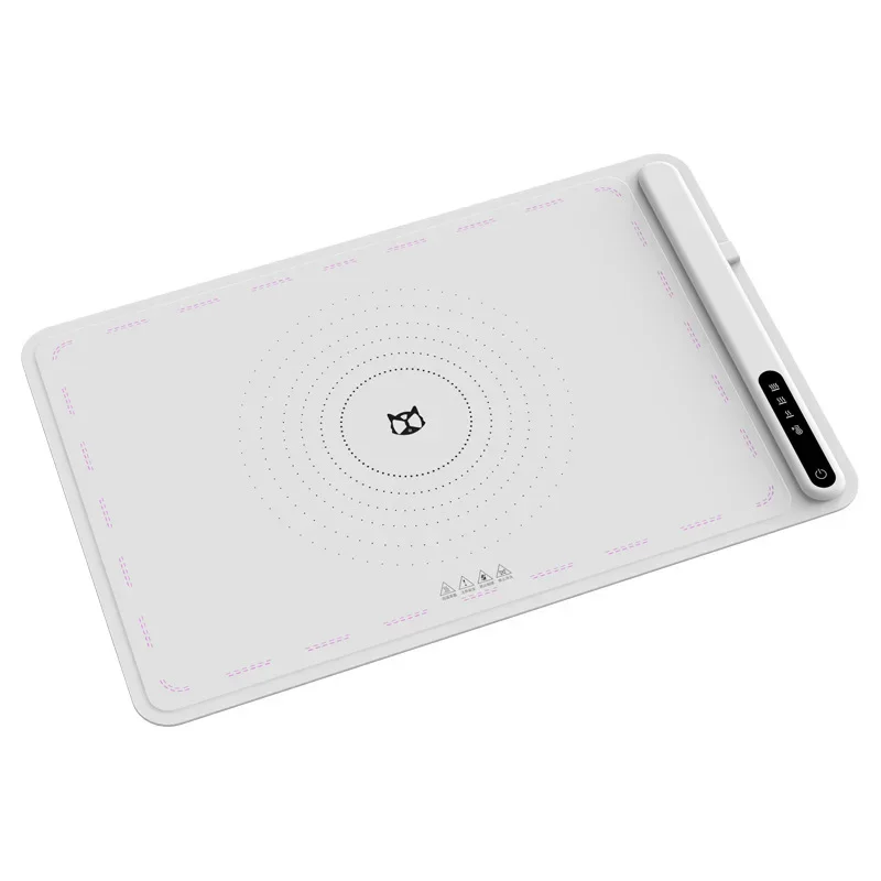 Foldable Silicone Hot Food Board with Intelligent Heat Preservation for Home Use
