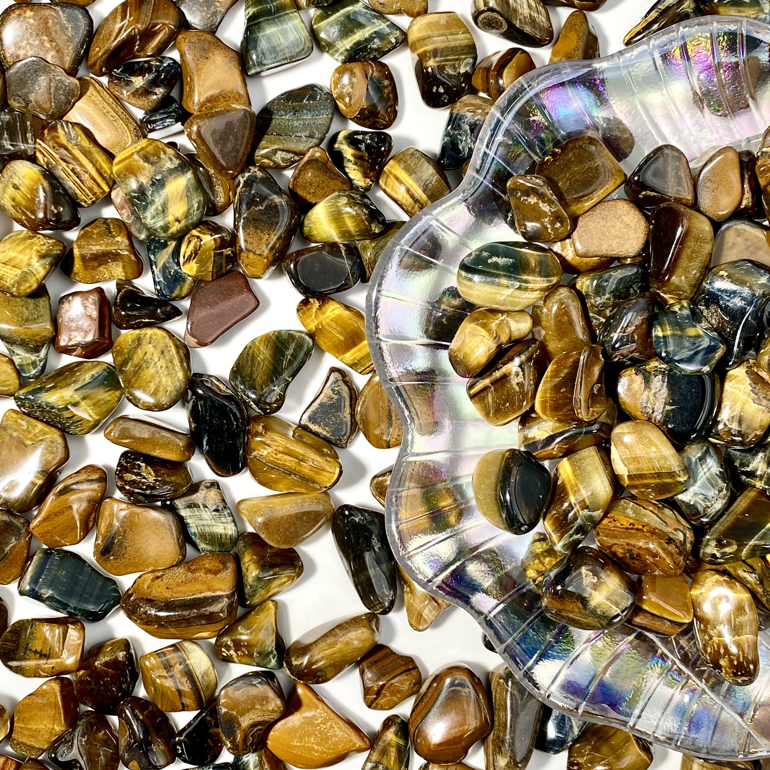 thumbnail image 1 of 50 g/100 g 9-12 mm Piedras naturales en forma de chip Cristales naturales en forma de chip, Joyas de piedras preciosas, Brillo, Regalo de cumpleaños, Decoración del hogar, 1 of 5