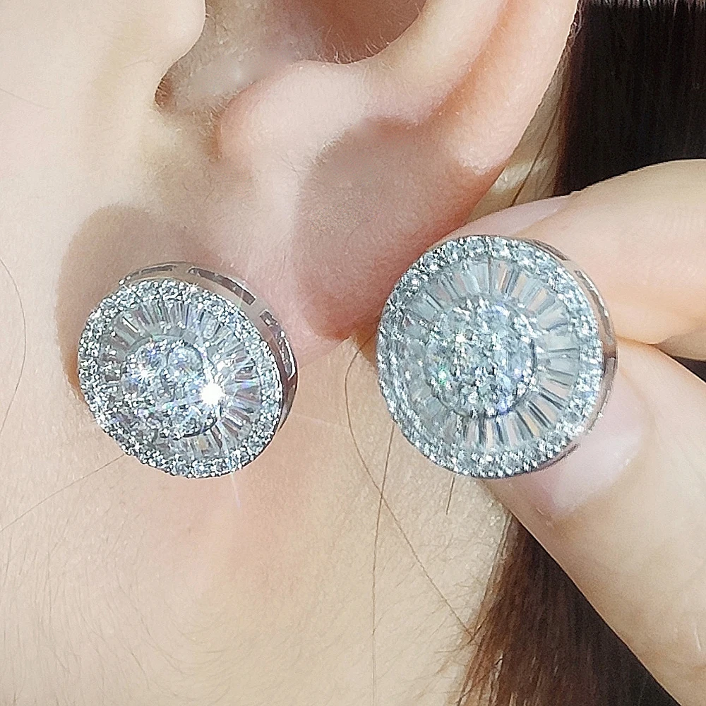 925 Risultati In Argento Sterling Con Orecchini A Leva Vero Placcato Oro 18k 14 5x11x3mm - Foto 9