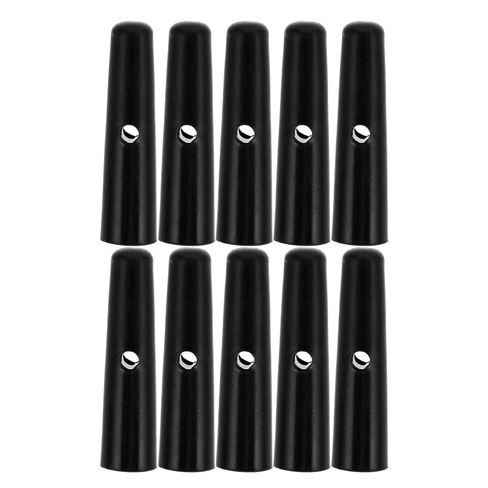 10Pcs 우산 꼬리 비즈 플라스틱 교체 헤드 부품 접이식 파티오 야외 그늘 수리..