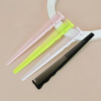 Barbiere professionale Taglio di capelli Pettine Parrucchiere Strumenti per taglio di capelli Basette Styling Spazzola per capelli per parrucchiere