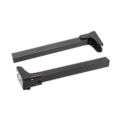 2Pcs Foldable Furniture feet Table Cabinets legs Sofa Bed TV Cabinet feet lack RV Conceal Hidden Folding Furniture legs