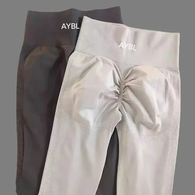 Leggings de yoga taille haute sans couture pour femme, effet push-up fessier, pantalon de sport élastique avec contrôle du ventre pour fitness et entraînement