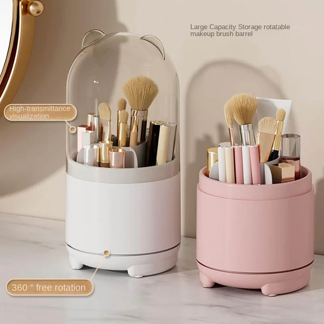 Makeup Brush Holder Dustproof Makeup Brush Organizer Pen Holder